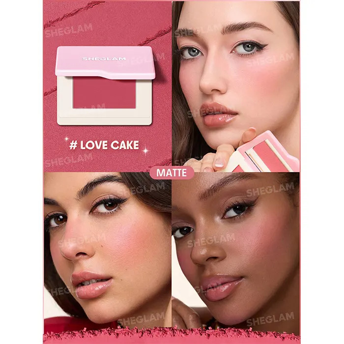 رژگونه دریم تاچ شیگلم Sheglam 🦢🥛🍫