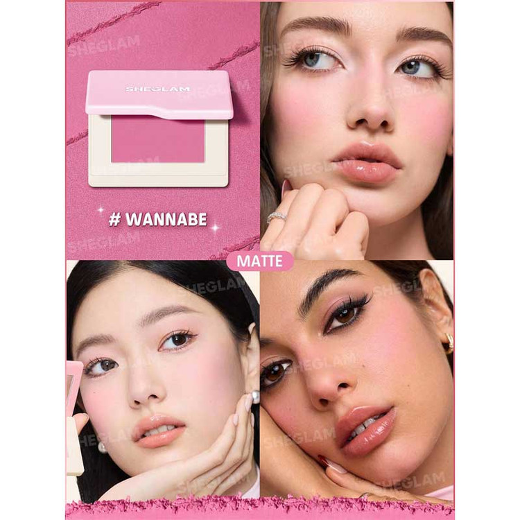 رژگونه دریم تاچ شیگلم Sheglam 🦢🥛🍫